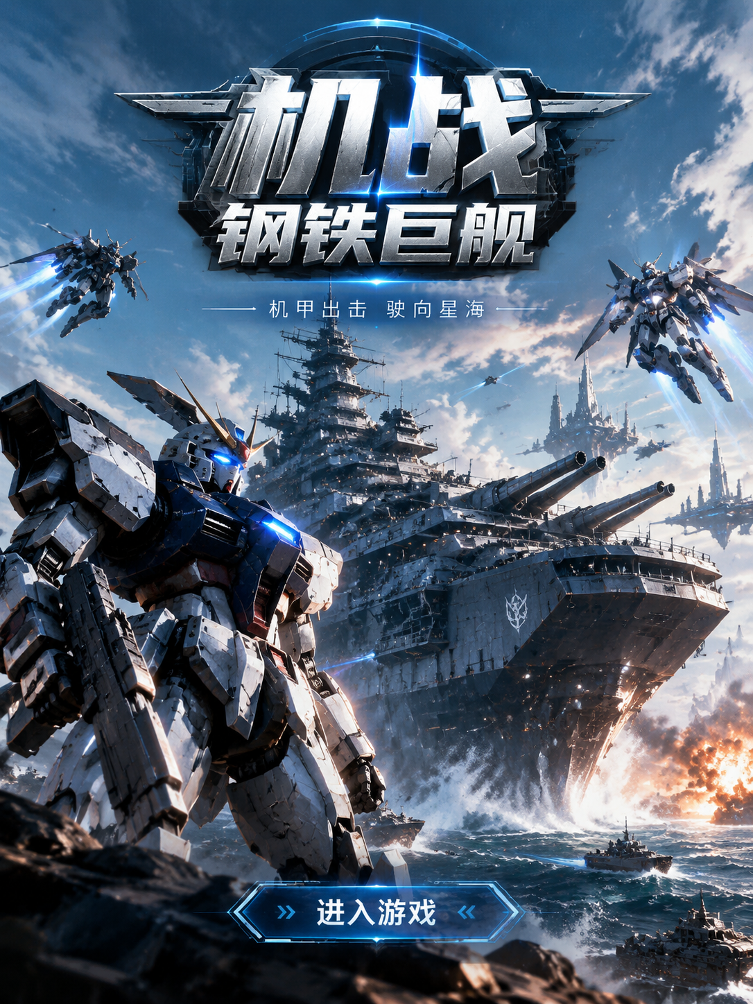 <strong>机战：钢铁巨舰</strong>